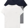Tom Tailor 2 Pack - T-Shirt Print - Whisper White -Fusion 8b4d0fd70f6143b4ac84fe5c80a87c17