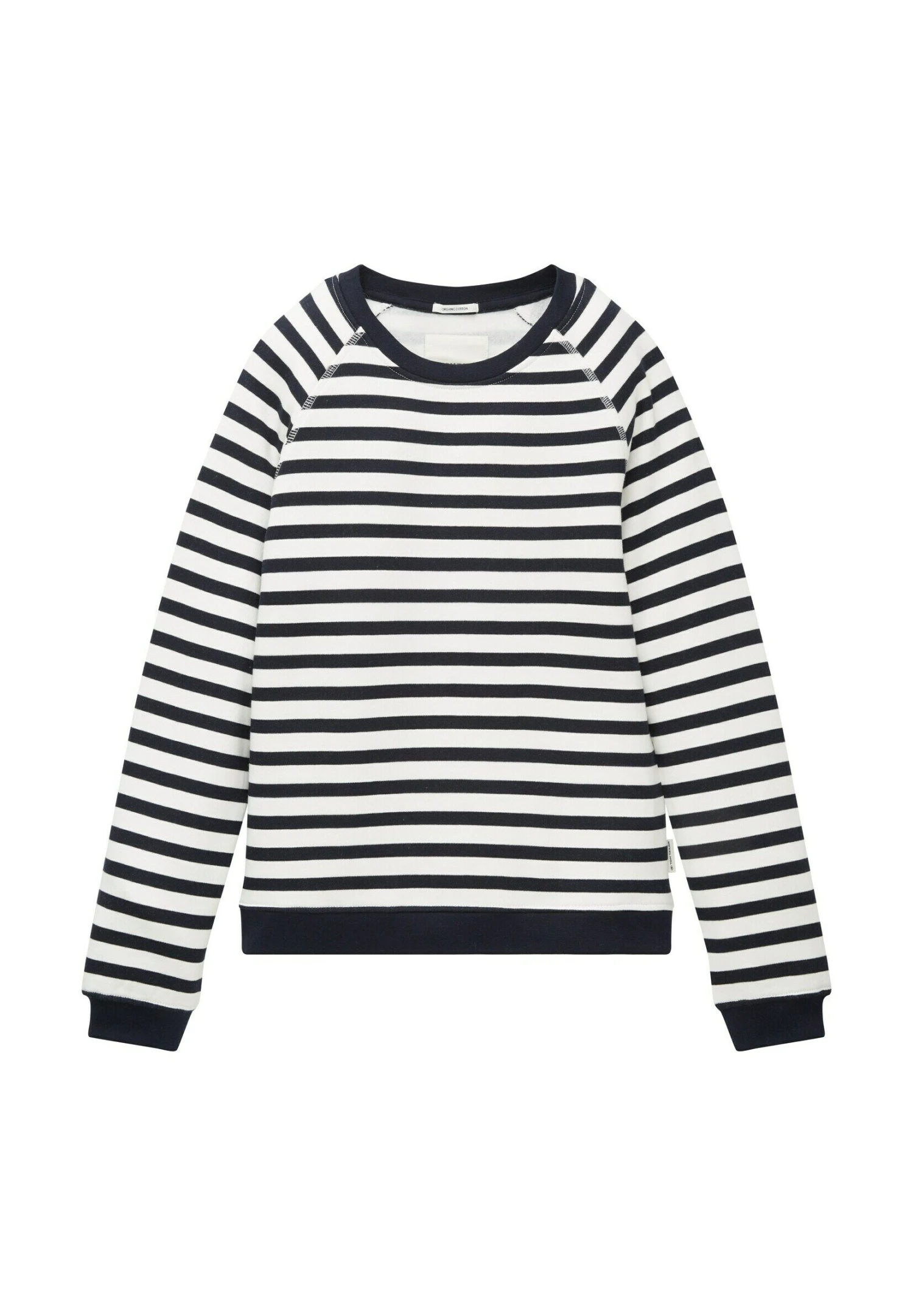 Tom Tailor Gestreiftes- Sweater - Simple Navy White Stripe 3 Tom Tailor Gestreiftes- Sweater - Simple Navy White Stripe