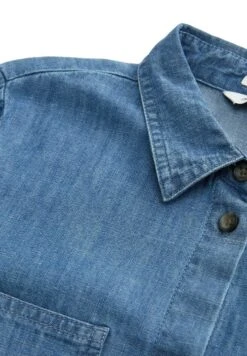 Tom Tailor Mit Brusttaschen  - Overhemdblouse - Blue Denim -Fusion 9793d9373cd44df882eb4b7a44017930