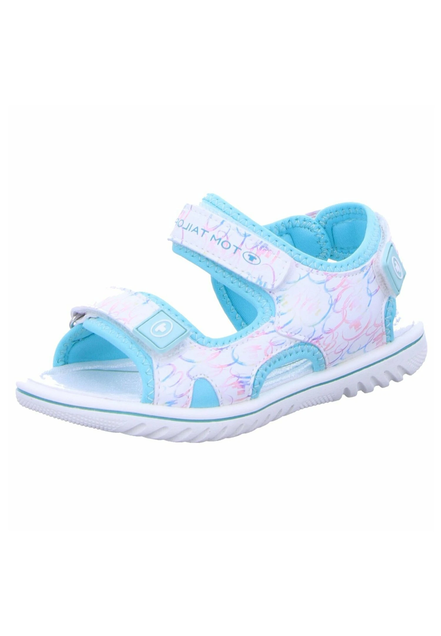 Tom Tailor Outdoorsandalen - Weiß 3 Tom Tailor Outdoorsandalen - Weiß