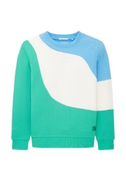 Tom Tailor Mit Colour Blocking - Sweater - Holly Green