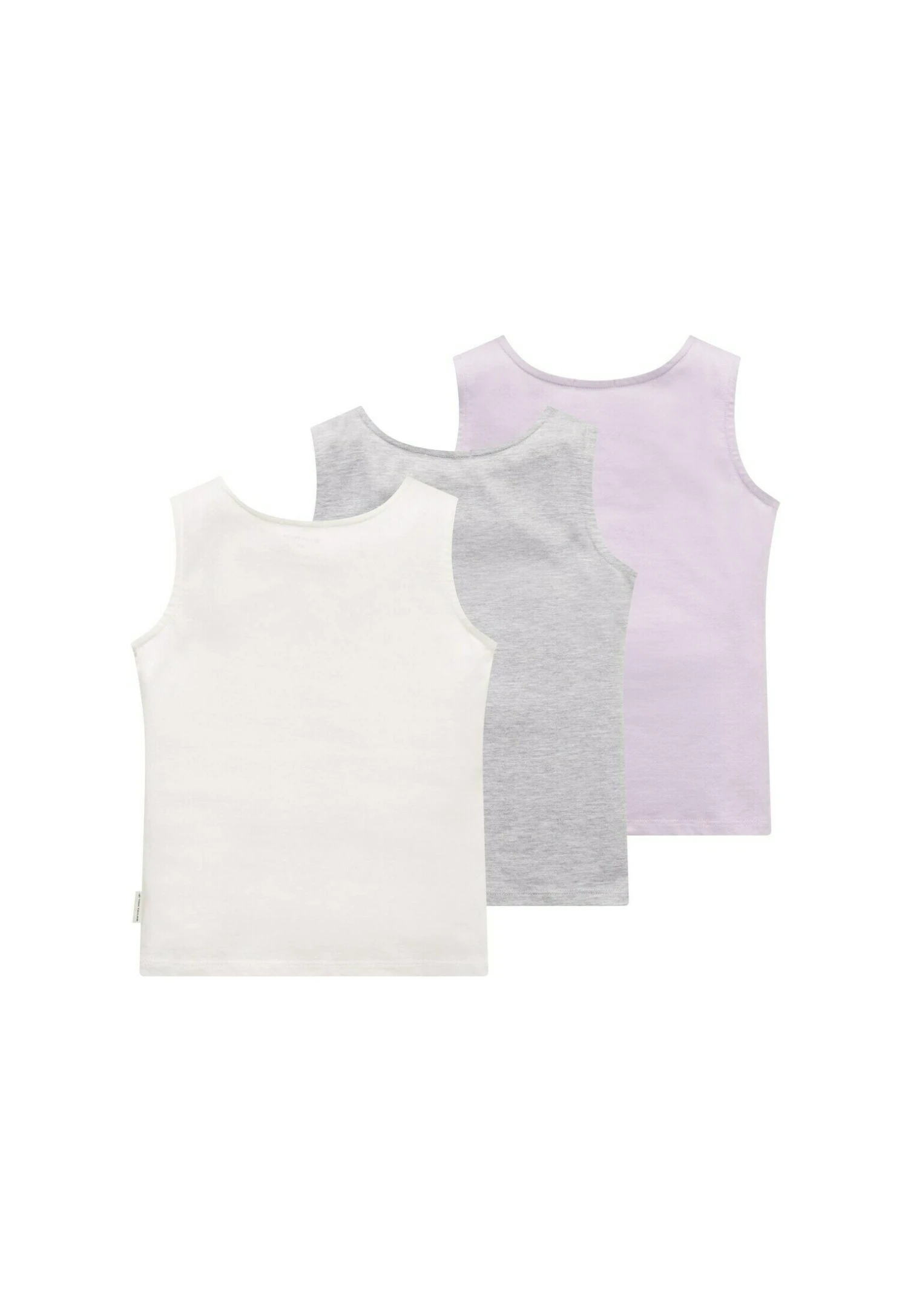 Tom Tailor Im Dreierpack 3-Er-Pack - Top - Whisper White 4 Tom Tailor Im Dreierpack 3-Er-Pack - Top - Whisper White - Afbeelding 2