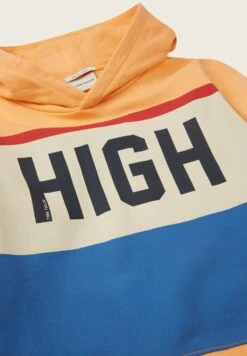 Tom Tailor Mit Schriftz - Hoodie - Summer Peach Orange -Fusion a8a97229c85b43d5982cc9bb23d335cf
