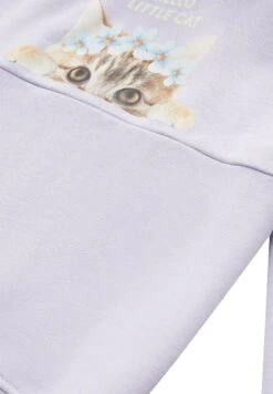 Tom Tailor Mit Artwork - Hoodie - Light Lavender -Fusion a98304ee58ef441ebe425e57a4f03538