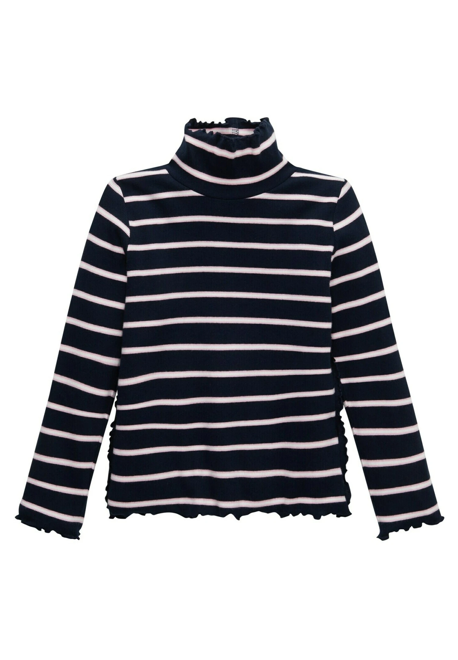 Tom Tailor Longsleeve - Navy Offwhite Pink Stripe 3 Tom Tailor Longsleeve - Navy Offwhite Pink Stripe