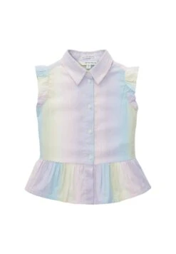 Tom Tailor Mit Volants - Overhemdblouse - Multicolor Vertical Stripe