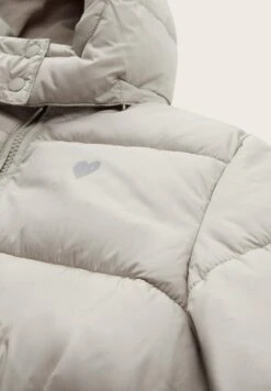 Tom Tailor Repreve Our Ocean - Winterjas - Cloud Grey -Fusion aab3a9bccd8948e09fddc26f896310fd