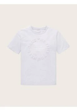 Tom Tailor Mit Text Prägung - T-Shirt Print - Light Lavender -Fusion ae94f3540f7d4b3c866e616e9cf85dd8