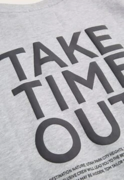 Tom Tailor Mit Textprint - Sweater - Light Stone Grey Melange 7 Tom Tailor Mit Textprint - Sweater - Light Stone Grey Melange -Fusion b34b255e8dad410ca55a5faa8c78137e