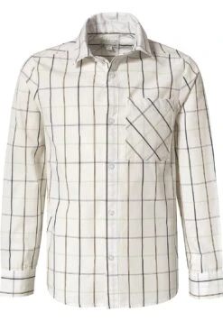 Tom Tailor Langarm - Overhemd - Offwhite