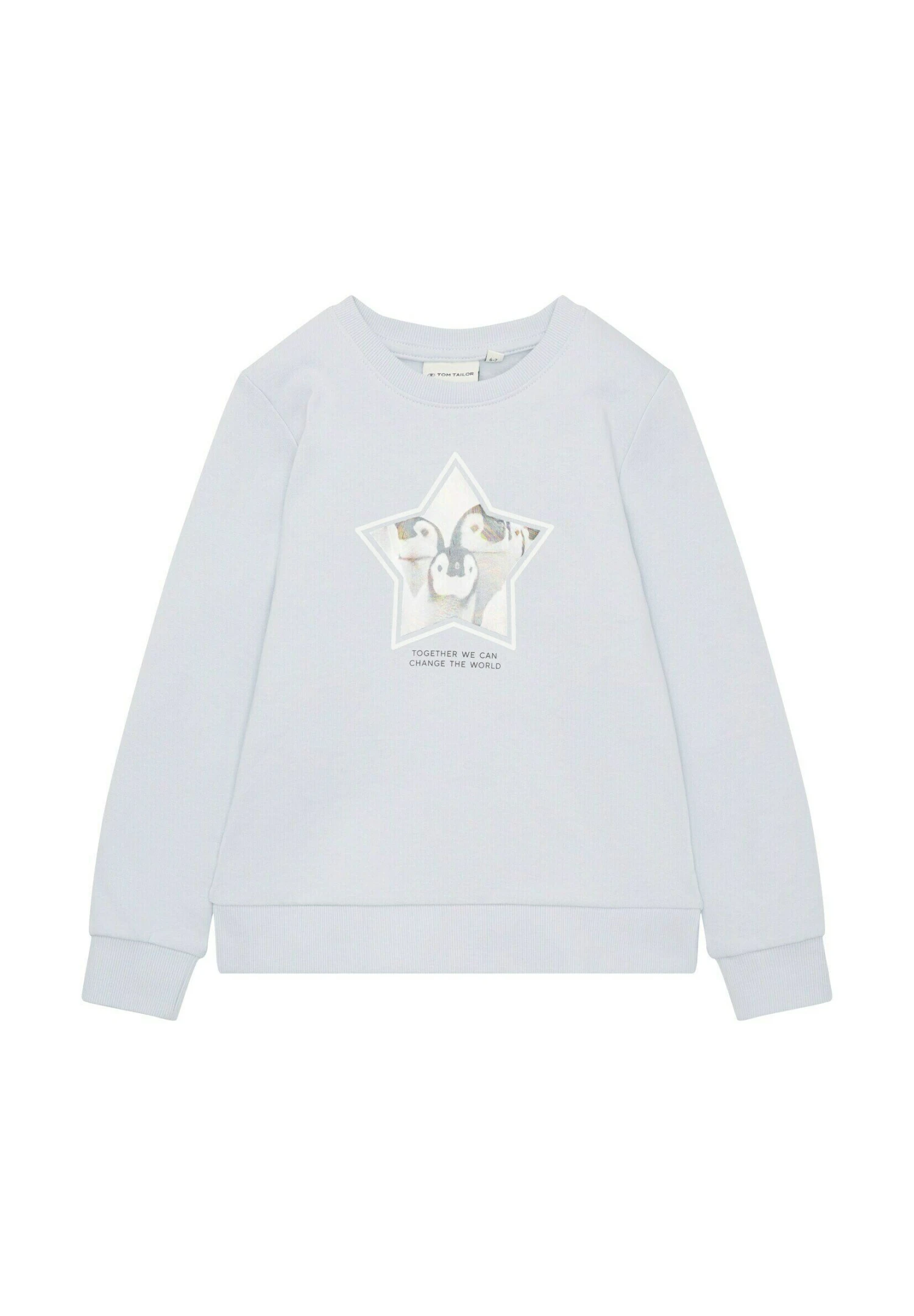 Tom Tailor Mit Motiv - Sweater - Arctic Blue 3 Tom Tailor Mit Motiv - Sweater - Arctic Blue