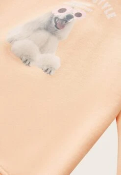 Tom Tailor Mit Artwork - Hoodie - Sunny Apricot -Fusion b6f208337ae2453d9c54bdcab830ee49