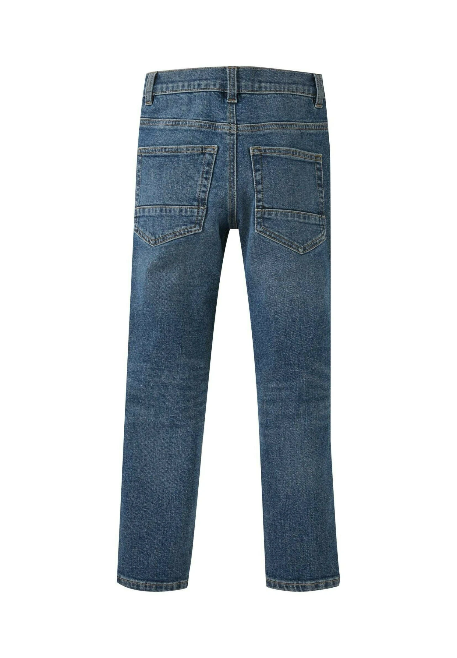 Tom Tailor Matt - Slim Fit Jeans - Used Mid Stone Blue Denim 4 Tom Tailor Matt - Slim Fit Jeans - Used Mid Stone Blue Denim - Afbeelding 2