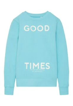 Tom Tailor Mit Print - Sweater - Light Dusty Blue