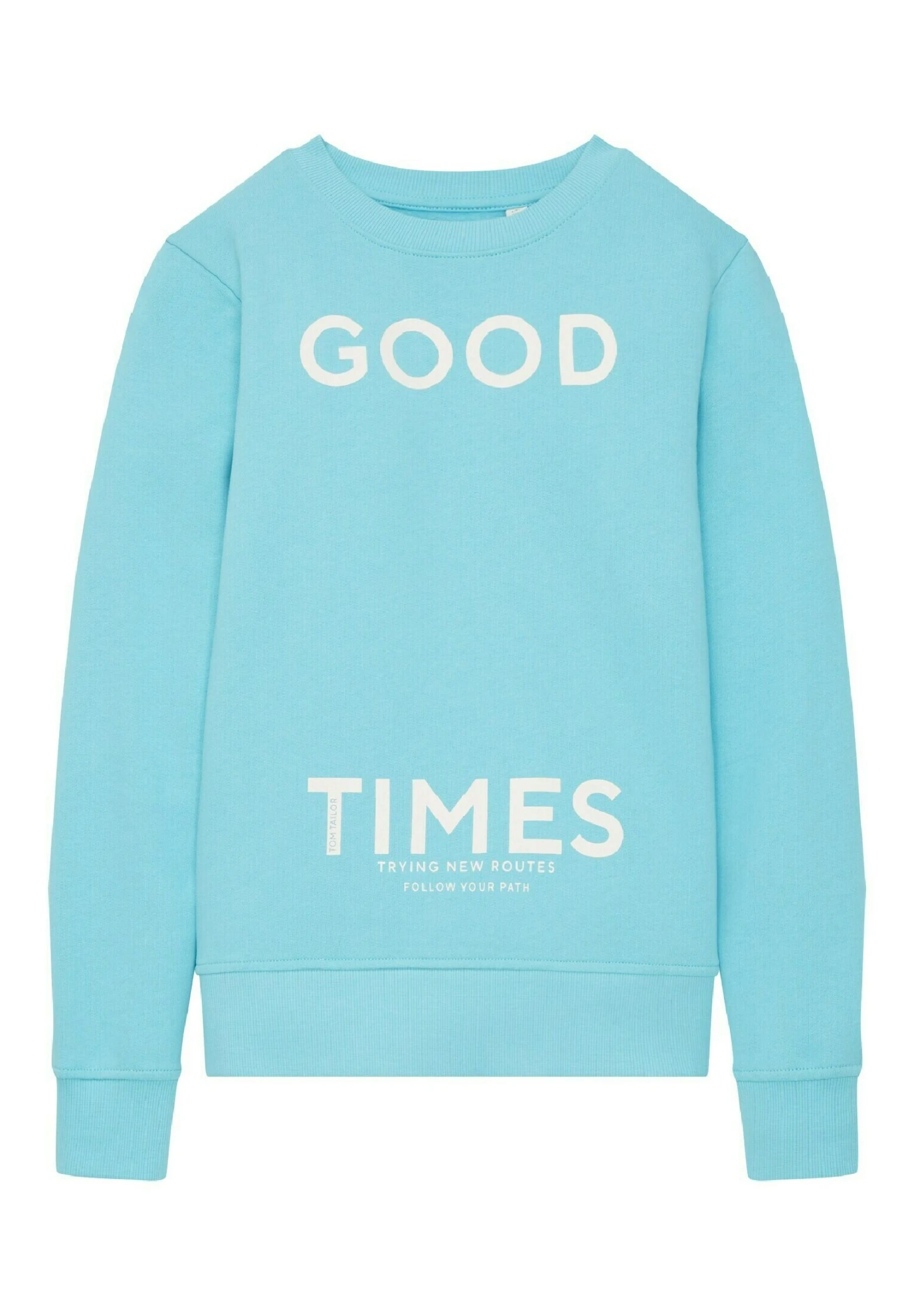 Tom Tailor Mit Print - Sweater - Light Dusty Blue 3 Tom Tailor Mit Print - Sweater - Light Dusty Blue