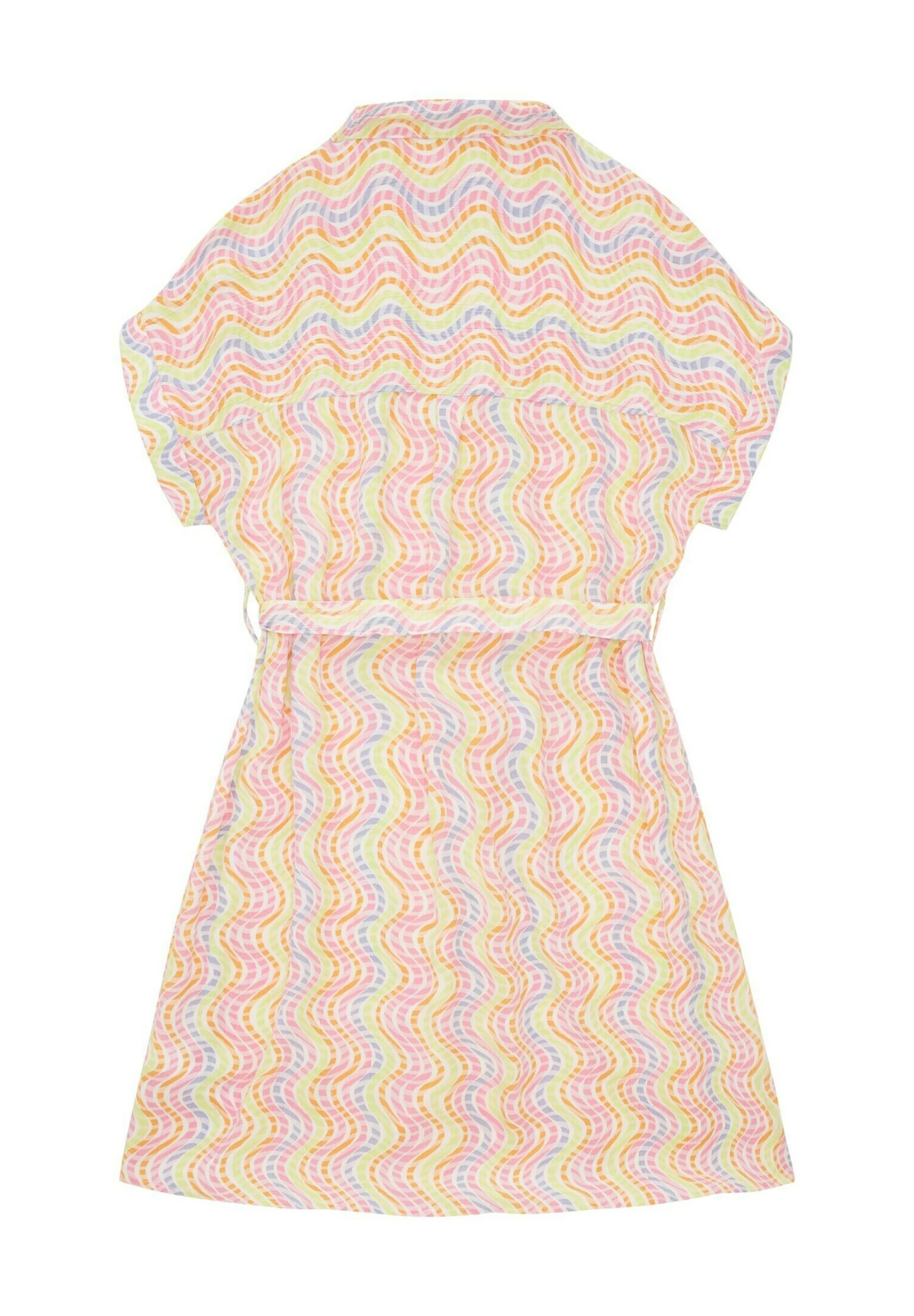 Tom Tailor Mit Allover - Blousejurk - Multicolor Wavy Stripe 4 Tom Tailor Mit Allover - Blousejurk - Multicolor Wavy Stripe - Afbeelding 2