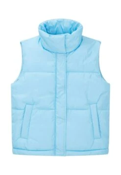 Tom Tailor Mit Stehkragen  - Bodywarmer - Soft Cloud Blue
