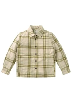 Tom Tailor Oversize- Jas - Creme Olive Big Check