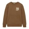 Tom Tailor Mit Textprint  - Sweater - Medium Brown -Fusion bea85aa9867242f29b7762bddba26f1e