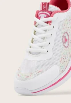 Tom Tailor Mit Bunten Details - Sneakers Laag - White Pink -Fusion bf158a75ee6c4adeb8df326ddcebafdf