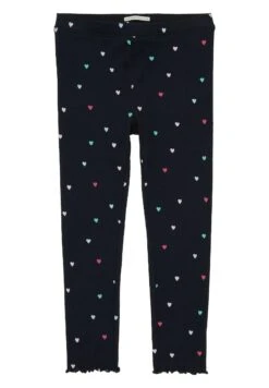 Tom Tailor Gemusterte - Legging - Dark Blue Multicolor Heart