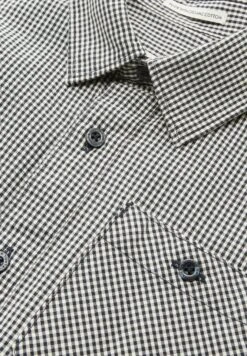 Tom Tailor Overhemd - Navy Mini Vichy -Fusion bff0bf9fdfb746838a008afc5b636a32