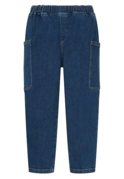 Tom Tailor Mit Aufgesetzten Taschen  - Relaxed Fit Jeans - Dark Indigo With Tint