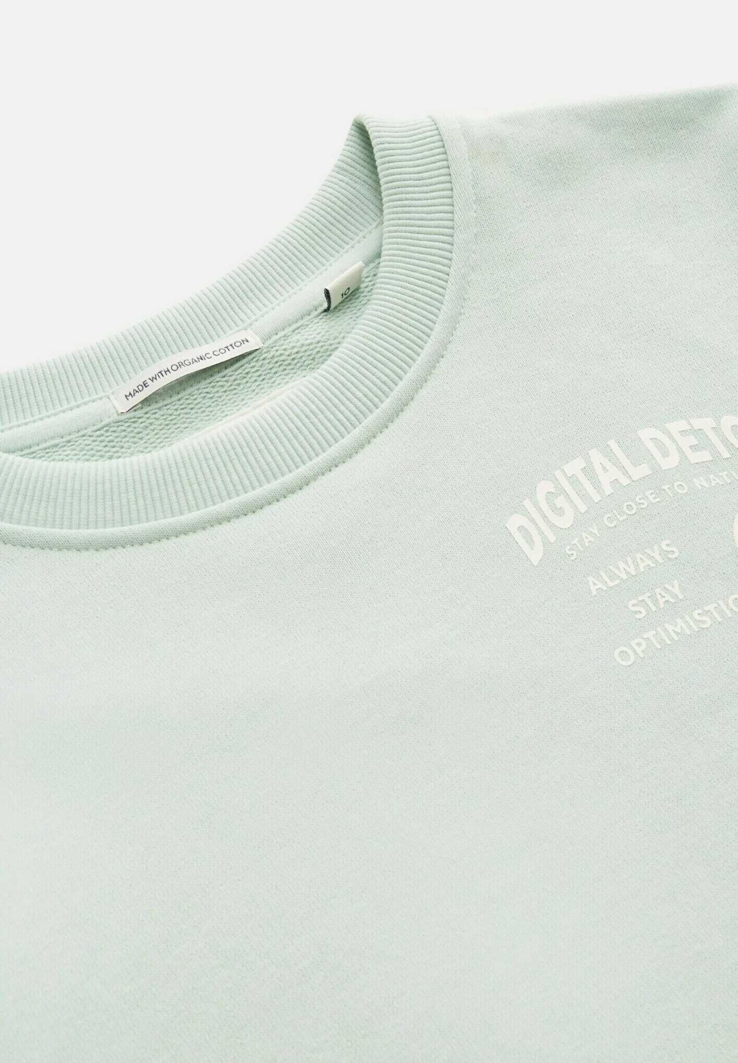 Tom Tailor Mit Print - Sweater - Vintage Mint 8 Tom Tailor Mit Print - Sweater - Vintage Mint - Afbeelding 6