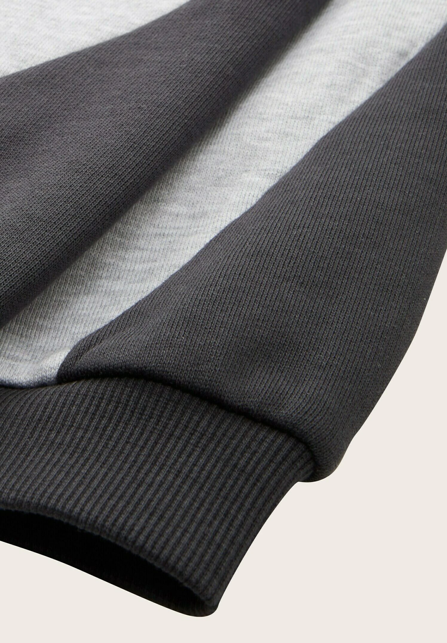 Tom Tailor Trainingsbroek - Light Stone Grey Melange 5 Tom Tailor Trainingsbroek - Light Stone Grey Melange - Afbeelding 3