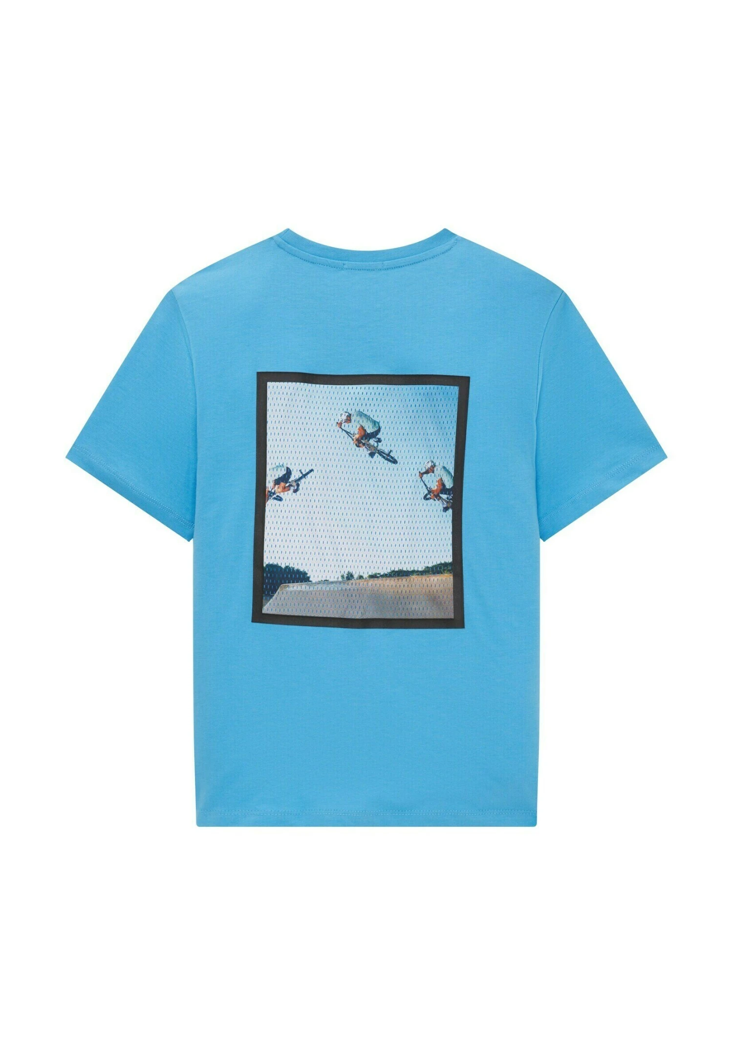 Tom Tailor Mit Artwork Auf Dem Rücken - T-Shirt Print - Rainy Sky Blue 4 Tom Tailor Mit Artwork Auf Dem Rücken - T-Shirt Print - Rainy Sky Blue - Afbeelding 2
