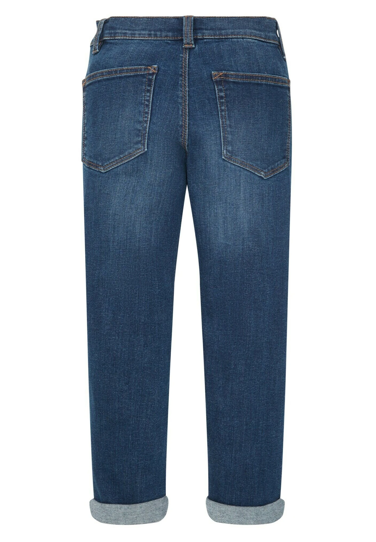 Tom Tailor Tim - Straight Leg Jeans - Used Mid Stone Blue Denim 4 Tom Tailor Tim - Straight Leg Jeans - Used Mid Stone Blue Denim - Afbeelding 2