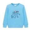 Tom Tailor Mit Artwork  - Sweater - Rainy Sky Blue