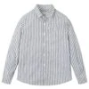 Tom Tailor Overhemd - Navy White Seersucker Stripe