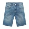 Tom Tailor Mit Gürtelschlaufen - Jeansshort - Used Light Stone Blue Denim