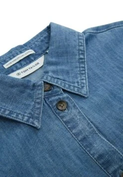 Tom Tailor Mit Brusttasche  - Spijkerjurk - Blue Denim -Fusion cde72eeccf81441b8df0e9b2921c5f39