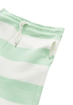 Tom Tailor Gestreifte - Trainingsbroek - White Green Stripe 13 Tom Tailor Gestreifte - Trainingsbroek - White Green Stripe -Fusion d326716467114d23886fd845ae953d4b