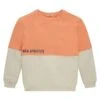 Tom Tailor Sweater - Orange Color Block Design