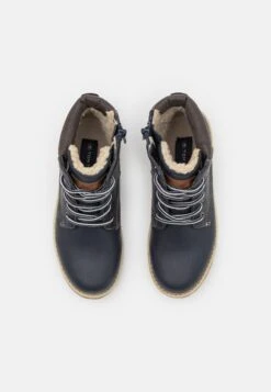 Tom Tailor Veterboots - Navy -Fusion d7b51f60f11c43d1b96e2d1d206a57e4