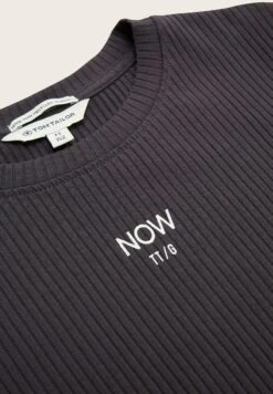 Tom Tailor Longsleeve - Coal Grey -Fusion d935de8921bc4a8ca4fdf070780c044f