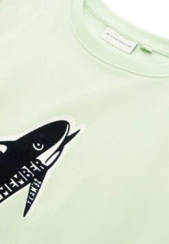 Tom Tailor Mit Artwork  - Sweater - Fresh Apple Lime Green -Fusion ddf1aa4e49b14b179e50642cbaaf57f0