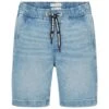 Tom Tailor Mit Kordelzug - Jeansshort - Used Mid Stone Blue Denim 1 Tom Tailor Mit Kordelzug - Jeansshort - Used Mid Stone Blue Denim -Fusion e121305302f54255a3a64111a89877e7