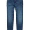 Tom Tailor Tim - Straight Leg Jeans - Used Mid Stone Blue Denim -Fusion e46f39afb23b4248b55a560ebeed99b4
