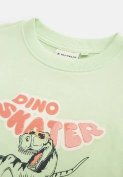 Tom Tailor Mit Motiv-Print - Sweater - Fresh Apple Lime Green -Fusion ec2820cf45d74fbd9526ede40326490b