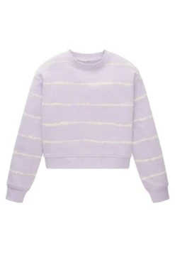 Tom Tailor Batik - Sweater - Lilac Batik Stripe