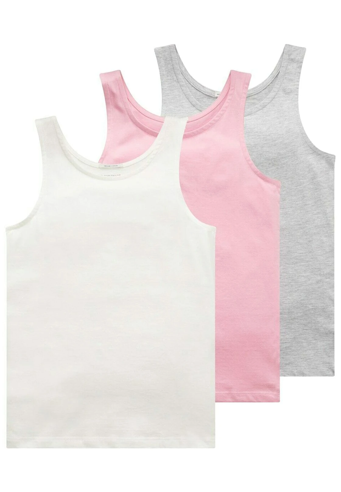 Tom Tailor 3 Pack - Top - Whisper White 3 Tom Tailor 3 Pack - Top - Whisper White