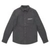 Tom Tailor Flanellhemd  - Overhemd - Dark Grey Melange -Fusion fe3c6025946040798d9463aa8f8a6c21